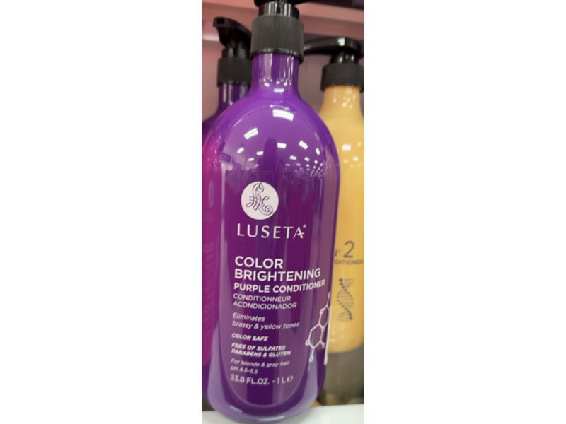 Luseta Colour Brightening Purple Conditioner, 33.8 fl oz/1L