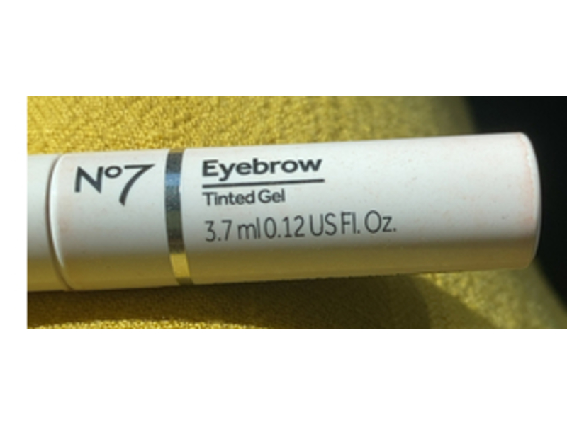 No7 Eyebrows Tinted Gel, Light, 0.12 fl oz/3.7 mL