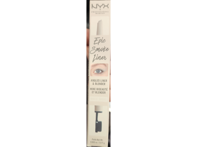 NYX Professional Makeup Epic Smoke Liner, White Smoke, 0.005 oz/0.17 g