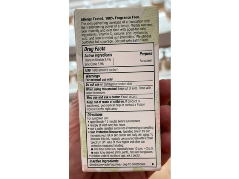 Clinique Even Better Clinical Serum Foundation, SPF 25, WN 94 Deep Neutral, 1 fl oz/30 mL