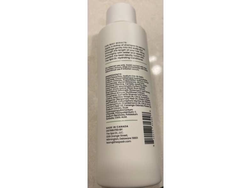 The Spa Dr. Restore Shampoo, 8.1 fl oz/240 mL