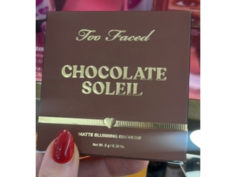 Too Faced Matte Blurring Bronzer, Chocolate Soleil, 0.28 oz/8 g