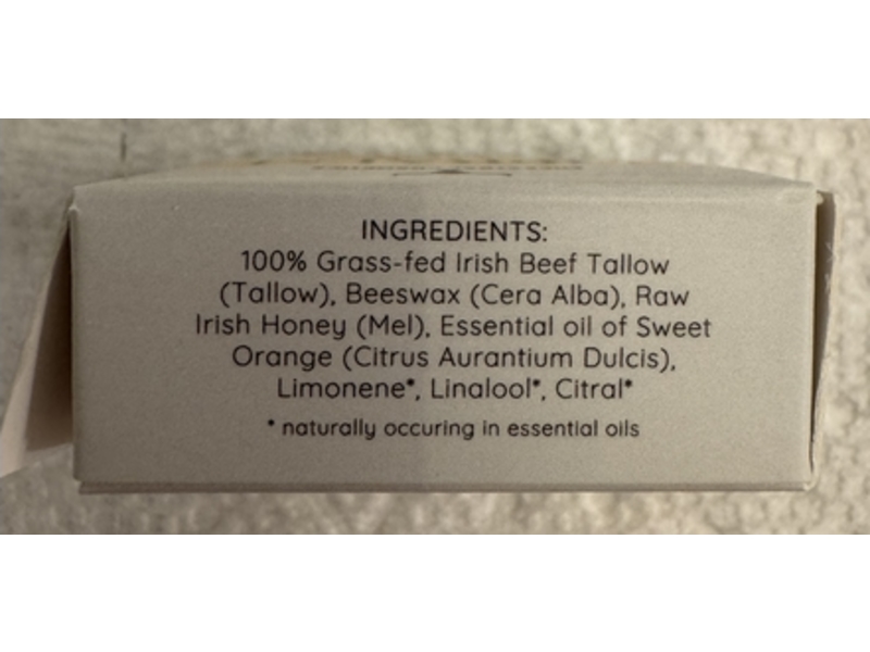 Ancestral Cosmetics Lip Balm, Sweet Orange, 0.34 oz/10 mL