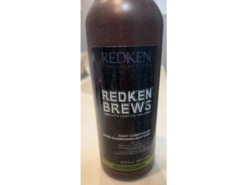 Redken Brews Daily Conditioner, 33.8 fl oz/1000 mL