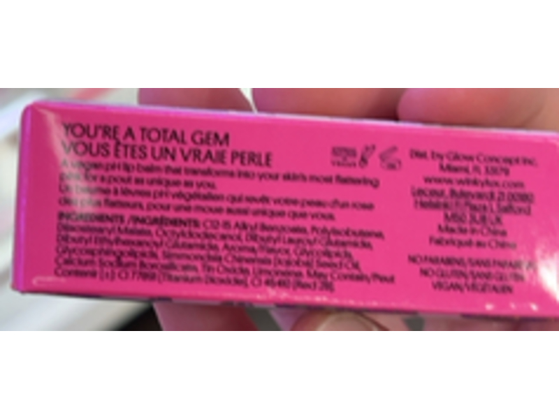 Winky Lux Amethyst Balm, 0.13 oz/3.6 g