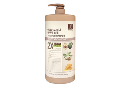 Elastine Hair Shampoo, Avocado + Honey, 31.1 fl oz/1100 mL