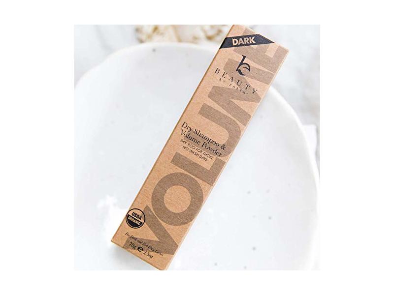 Beauty By Earth Dry Shampoo & Volume Powder, Dark, 2.5 oz/71 g
