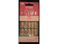 Kiss Love Design On Trend Nails, 22336 Pink, 0.07 oz/2 g, 32 Counts - Image 3