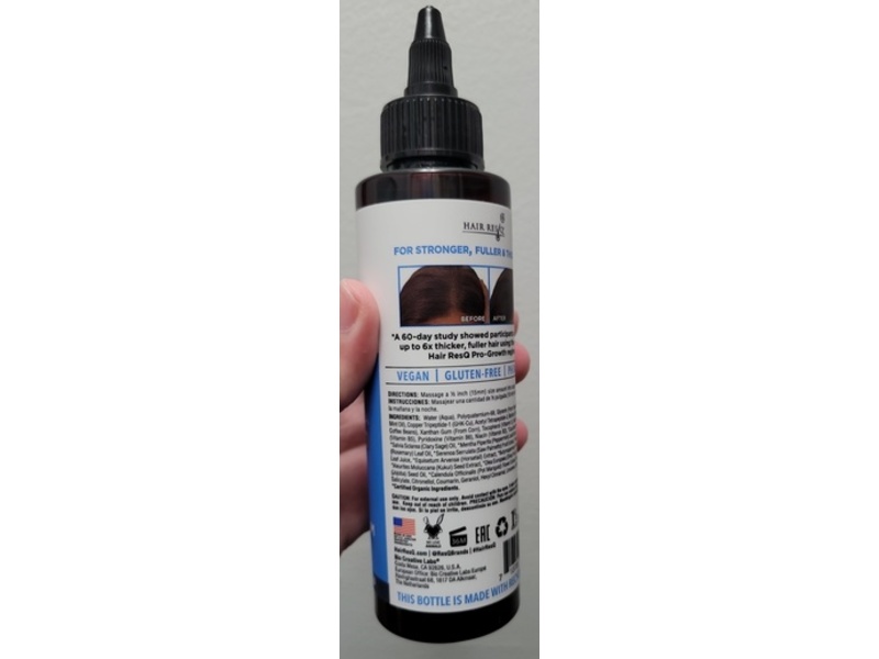 Petal Fresh Hair Resq Advanced Biotin Thickening Formula Activation Pro-Growth Serum, 5 fl oz/ 147 mL