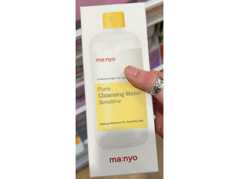 ma:nyo Pure Cleansing Water, Sensitive, 16.9 fl oz/500 mL