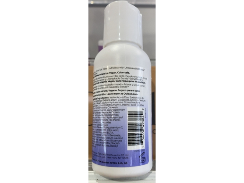 Ouidad Unbreakable Bonds Bond Building Shampoo, 2.5 fl oz/75 mL