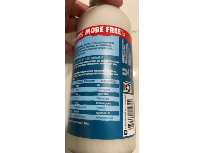 Suave Hydrating Conditioner, Coconut, 16 fl oz/473 mL