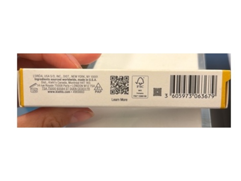 Kiehl's Since 1851 Better Screen Mineral Sunscreen, SPF 50+, 0.5 fl oz/15 mL