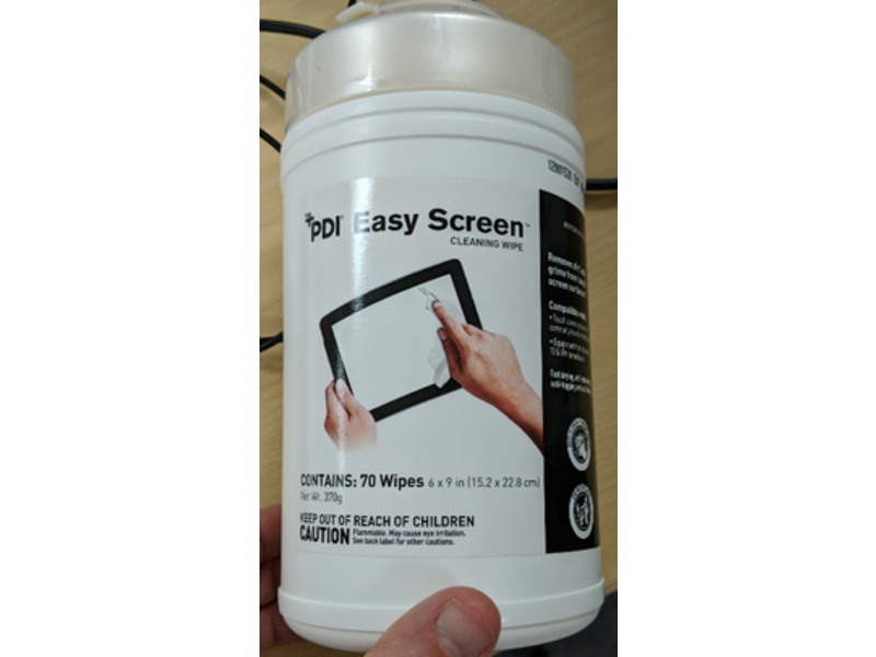 Pdi Easy Screen Cleaning Wipes, 70 Count