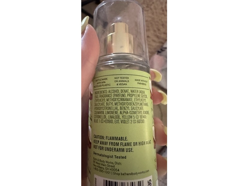 Bath & Body Works Waikiki Fine Fragrance Mist, Beach Coconut, 2.5 fl oz/75 mL