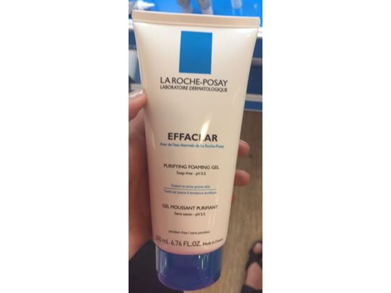La Roche-Posay Effaclar Purifying Foaming Gel, 6.76 oz/200 mL