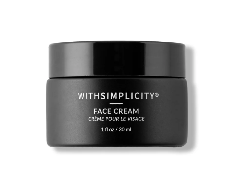 Withsimplicity Face Cream, 1 fl oz/30 mL