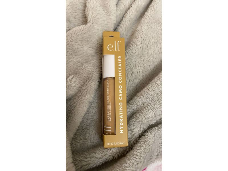 e.l.f. Cosmetics Hydrating Camo Concealer, Medium Sand, 0.2 fl oz/6 mL