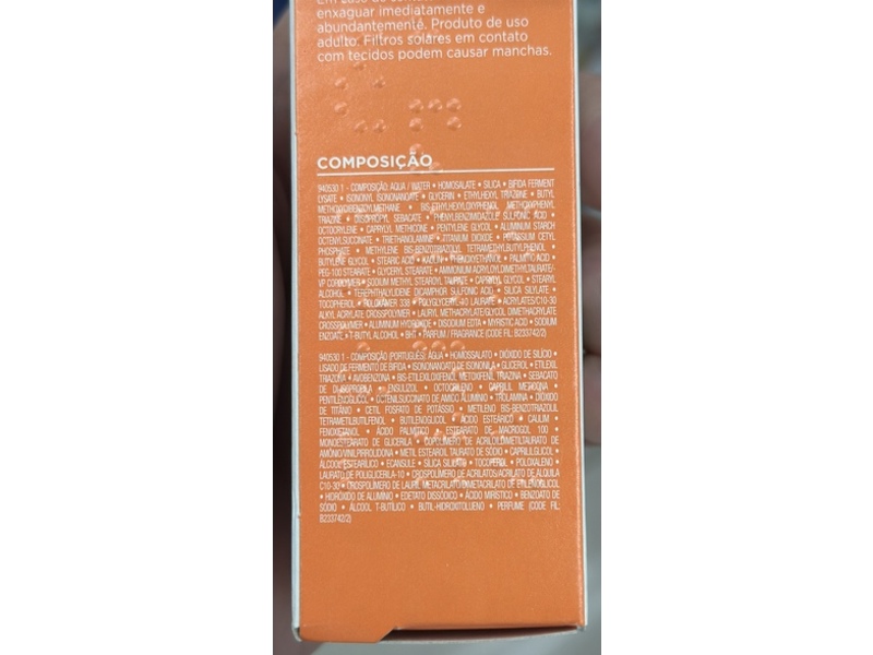 Vichy Laboratoires Capital Soleil Uv-Purify Sunscreen, Sem Cor, SPF 70, 40 g