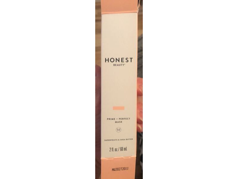 Honest Beauty Prime + Perfect Mask, Superfruits & Shea Butter. 2 fl oz/60 mL