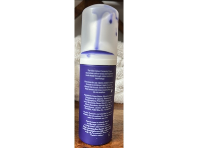 Hismile V34 Teeth Brightening Colour Correcting Foam, 1.5 fl oz/45 mL