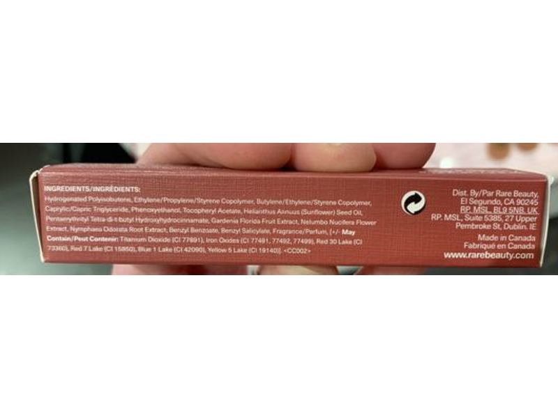 Rare Beauty Stay Vulnerable Glossy Lip Balm, Nearly Neutral, 0.12 fl oz/3.8 mL