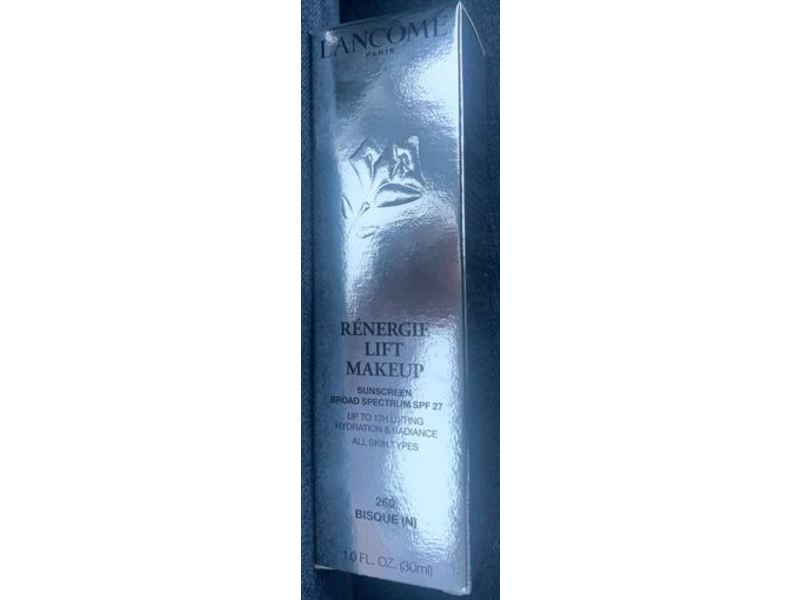 Lancome Renergie Lift Makeup, SPF 27, 260 Bisque (N), 1.0 fl oz/30 mL