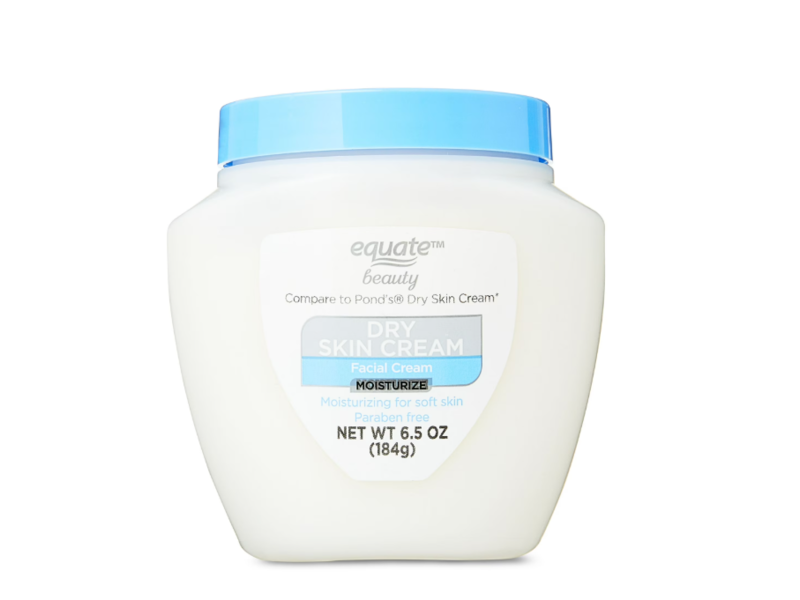 Equate Dry Skin Cream Facial Cream, 6.5 oz/184 g, Pack Of 2
