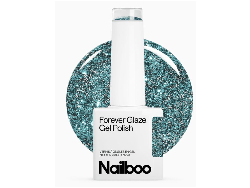 Nailboo Forever Glaze Gel Polish, Diamond Daze, 0.3 fl oz/9 mL
