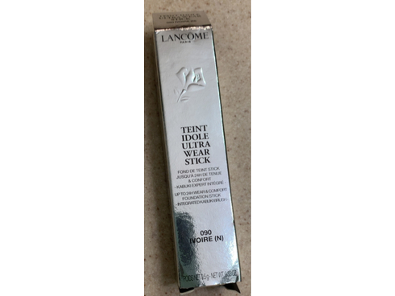 Lancome Teint Idole Ultra Wear Foundation Stick, 090 Ivoire, 0.33 oz/9.5 g