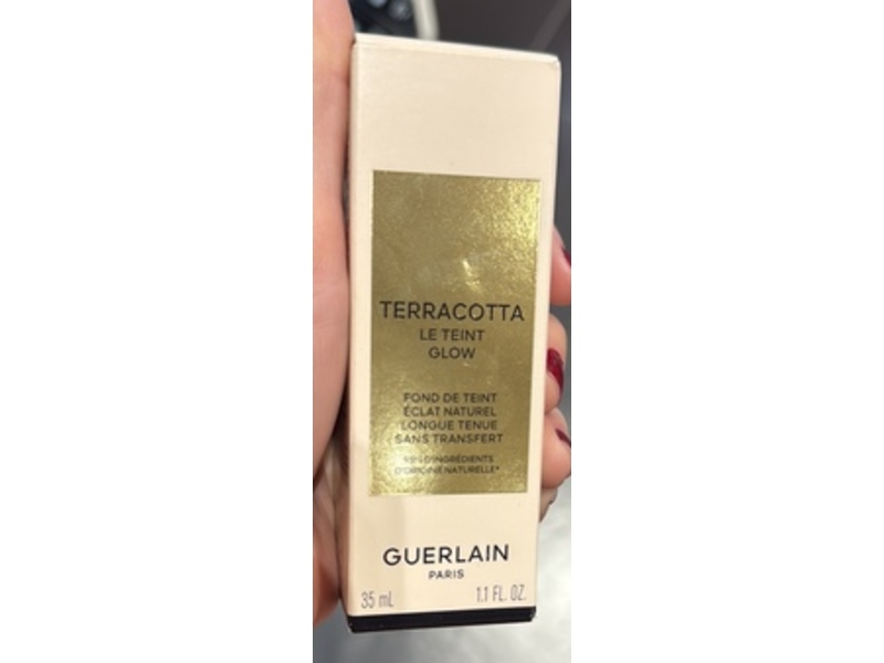 Guerlain Paris Terracotta Le Teint Glow Foundation, 1N Neutral, 1.1 fl oz/35 mL