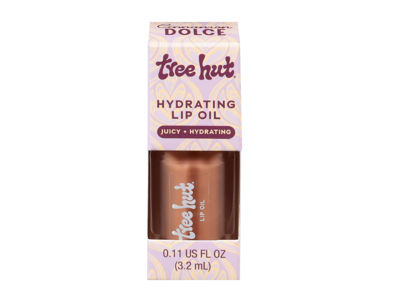 Tree Hut Hydrating Lip Oil, Cinnamon Dolce, 0.16 fl oz/5 mL