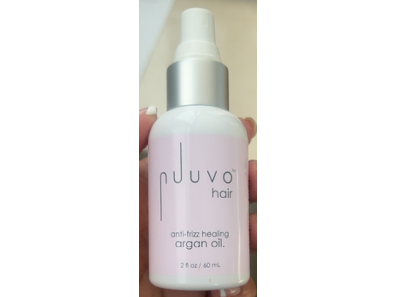 Nuuvo Haircare Lightweight Anti Frizz Healing Argan Oil, 2 oz/60 mL