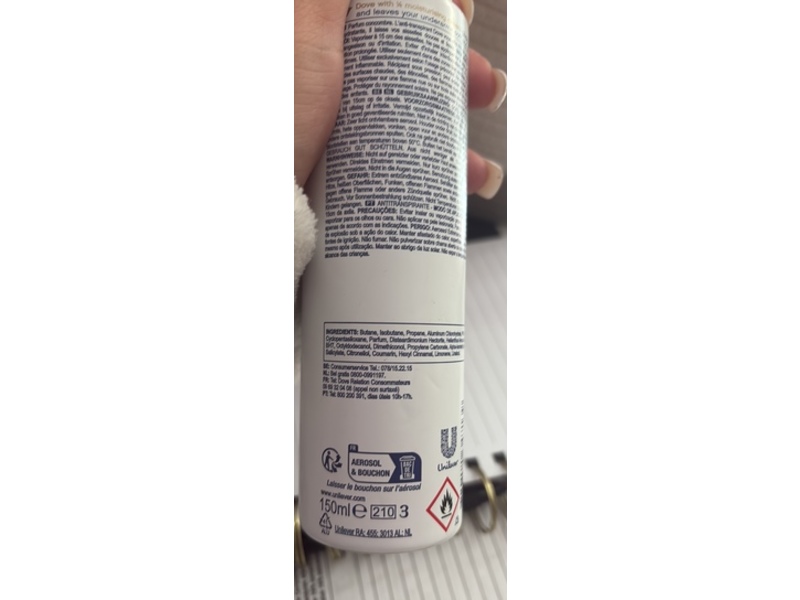 Dove Go Fresh Moisturising Cream Anti-Perspirant, Cucumber Scent, 150 mL