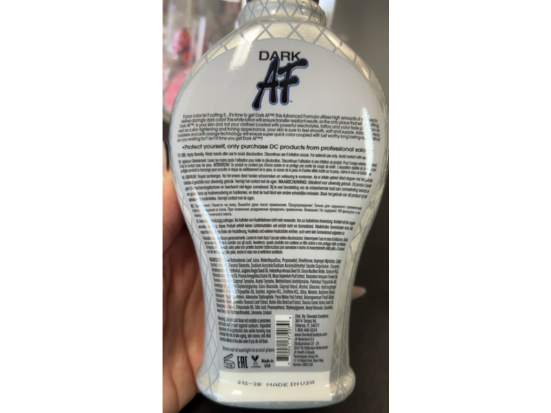 Devoted Creations Dark AF Dark Bronzer, 12.25 oz/360 mL