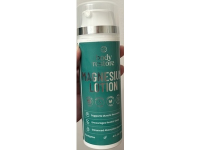 Body Restore Body Lotion, Magnesium, 4 fl oz/118 mL