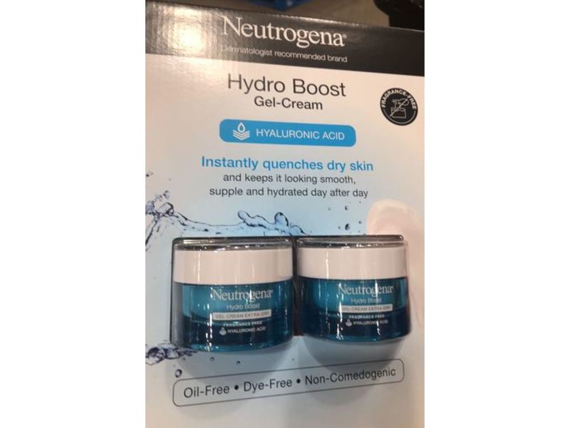 Neutrogena Hydro Boost Gel-Cream Extra-Dry, 3.4 oz/96 g, (Pack of 2)