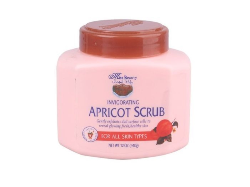 Miss Beauty Invigorating Apricot Scrub, 12 oz/340 g