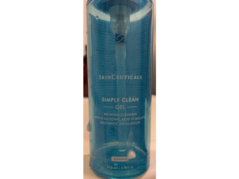 SkinCeuticals Simply Clean Gel Refining Cleanser, 6.8 fl oz/200 mL