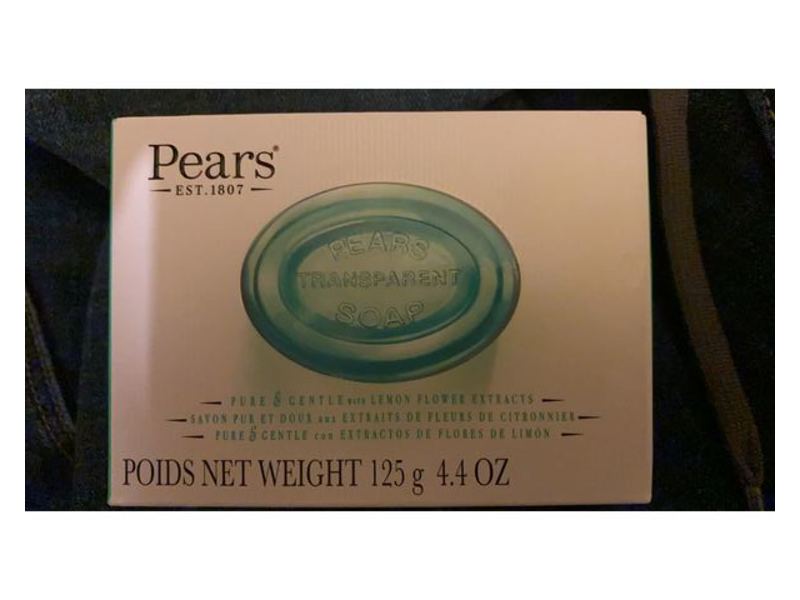 Pears Transparent Soap, 4.4 oz/125 g
