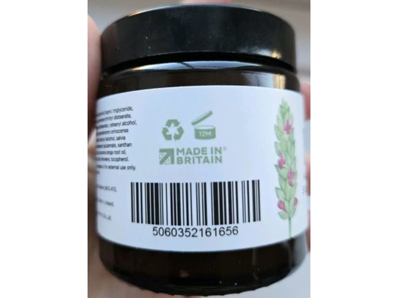 Hanna Sillitoe Body Cream, Chia, 4 fl oz/120 mL