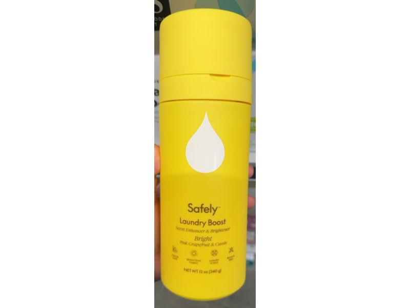 Safely Laundary Boost, Pink Grapefruit & Cassis, 12 oz/340 g