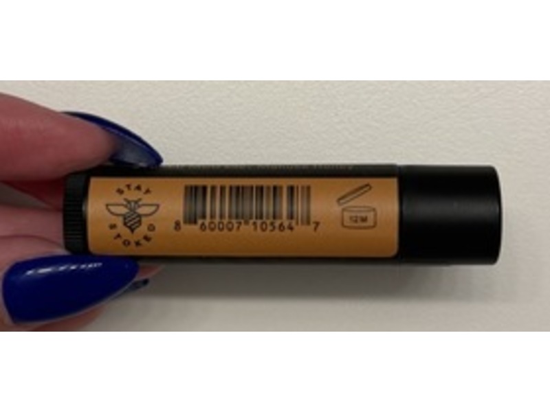 Stoked Beekeeping Co. Manuka Tallow Lip Balm, Fragrance Free, 0.15 oz