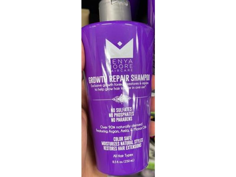 Kenya Moore Growth Repair Shampoo, 8.5 fl oz/250 mL