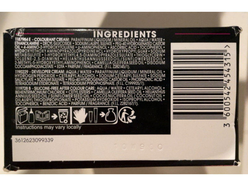 Garnier Olia Permanent Hair Color, 6.66 Very Intense Red