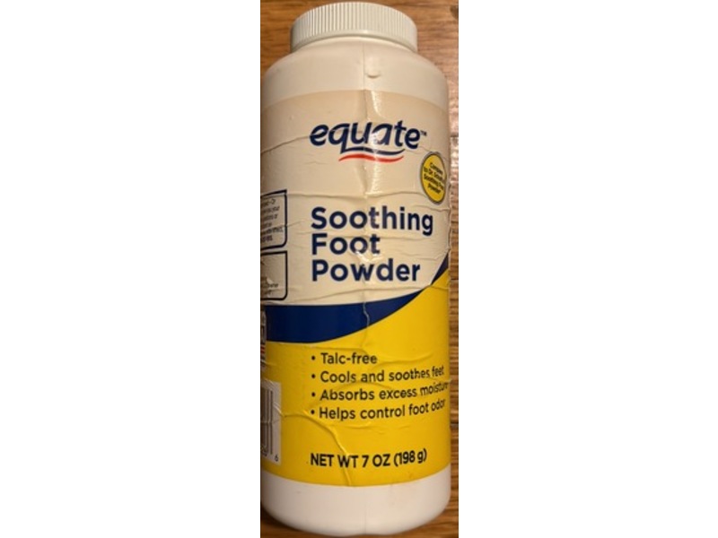 Equate Soothing Foot Powder, 7 oz/198 g