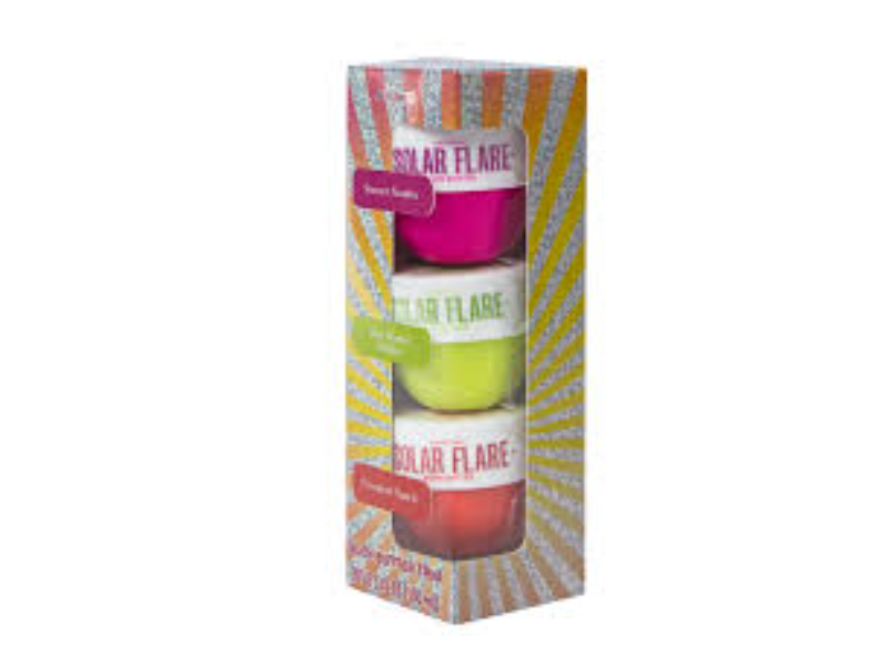 Solar Flare Body Butter Trio, Sunset Samba, Sun Kissed Tropics & Carnival Spirit, 5 fl oz/750 mL