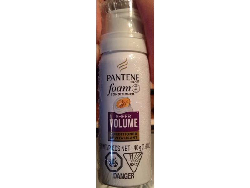 Pantene Foam Conditioner Sheer Volume, 1.4 oz / 40 g