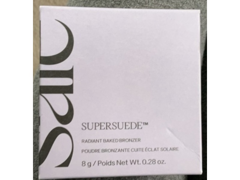 Saie SuperSuede Radiant Baked Bronzer, Amalfi, 0.28 oz/8 g