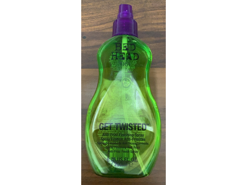 Bed Head Get Twisted Anti Frizz Finishing Spray, 6.76 fl oz/200 mL